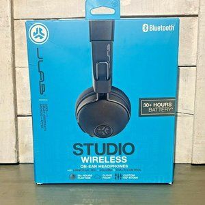 JLab Audio Studio Wireless On-Ear Headphones, New